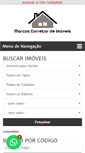 Mobile Screenshot of marcoscorretordeimoveis.com