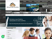Tablet Screenshot of marcoscorretordeimoveis.com